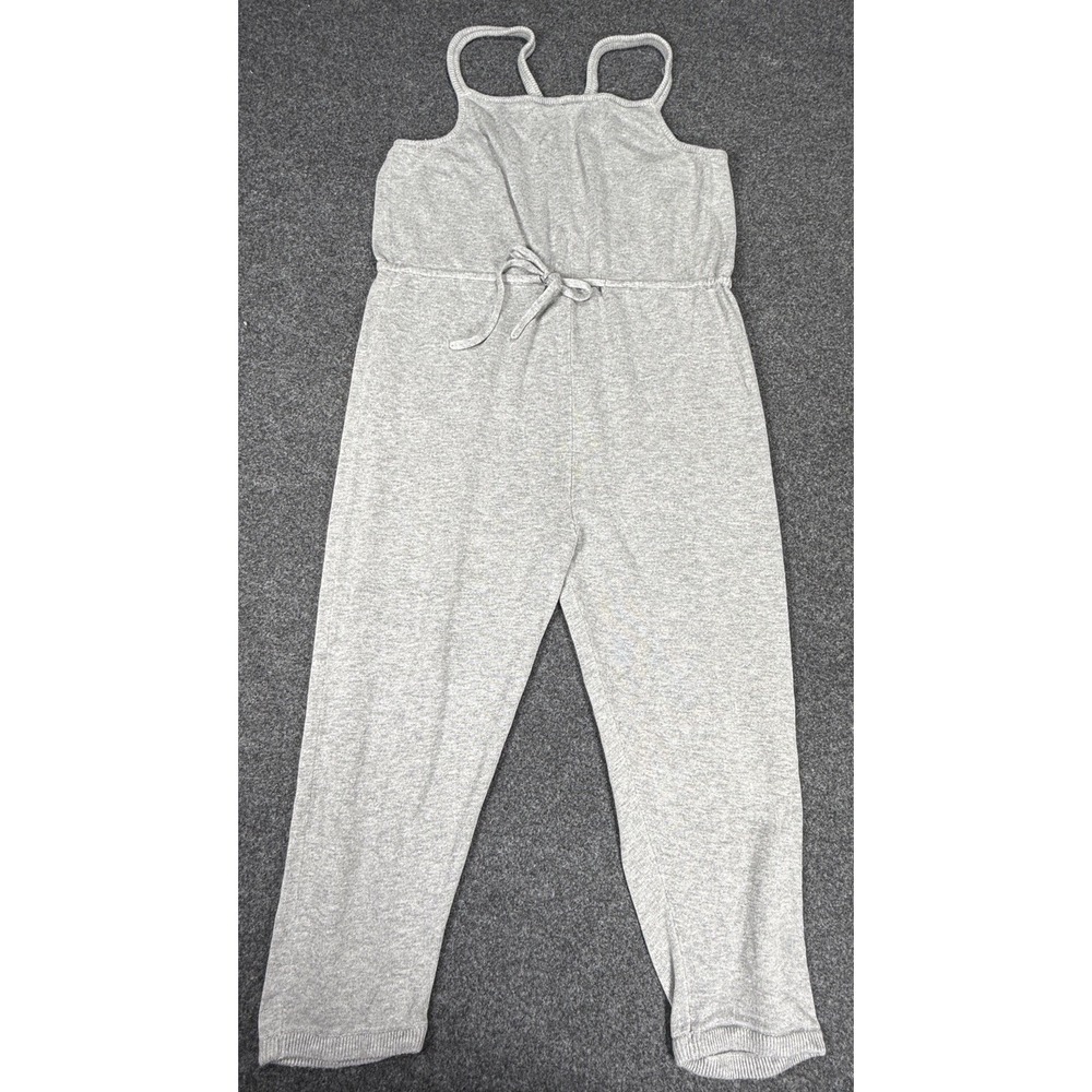 Lululemon Cabin Jumpsuit Size‎ 6 Heather Gray Athleisure Romper One Piece Boolux